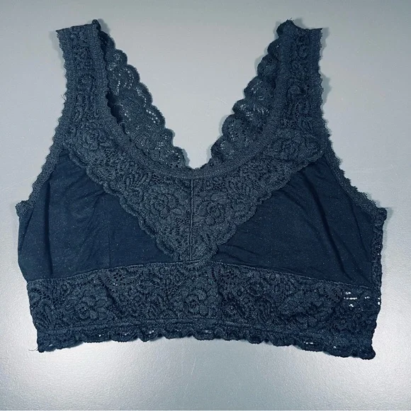 Wishlist Barlett Black Lace Size M/L - Picture 1 of 7